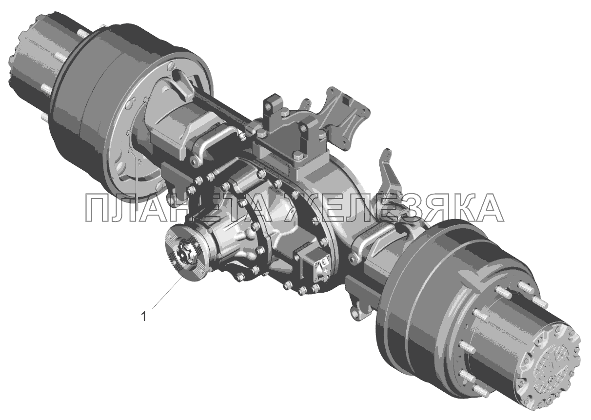 Мост задний МАЗ-6303A3, 6303A5